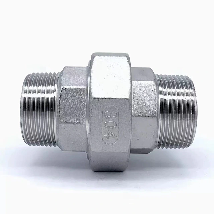 សហជីពខ្សែស្រឡាយបុរសទ្វេសម្រាប់បំពង់ទឹក។