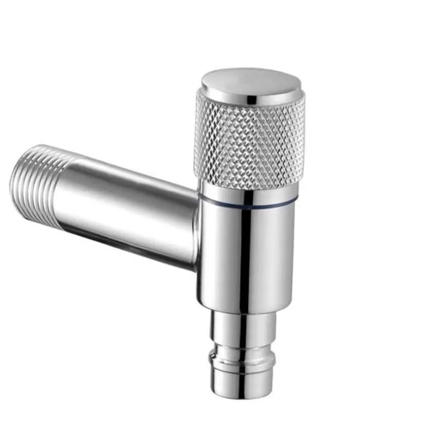 សន្ទះបិទបើកទឹក ចំណុចទាញ Knurled ដែលបានពង្រីក សន្ទះបិទបើកទឹក ចំណុចទាញ Knurled ដែលបានពង្រីក