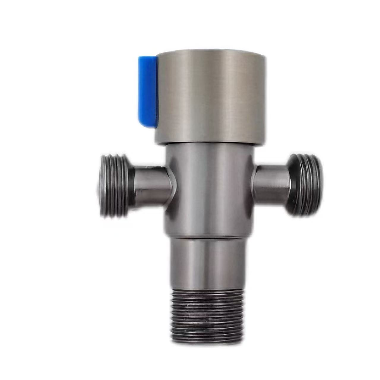 Gun Gray Single-Control Three-Way Inlet Angle Weter Valve Gun Gray Single-Control Three-Way Inlet Angle Weter Valve