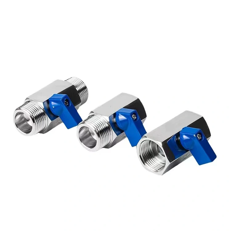 Mini Ball Valve ពិសេសសម្រាប់ HVAC និងឧស្ម័ន