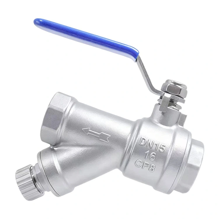 Strainer Blowdown Valve សម្រាប់ទឹក និងលូ